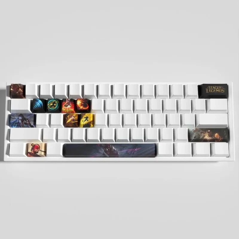 Keycaps Lee Sin League of Legends – des repères pour frapper sans regarder