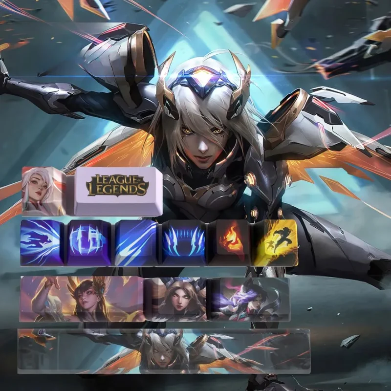 Keycaps Irelia League of Legends – Le son de frappe du PBT