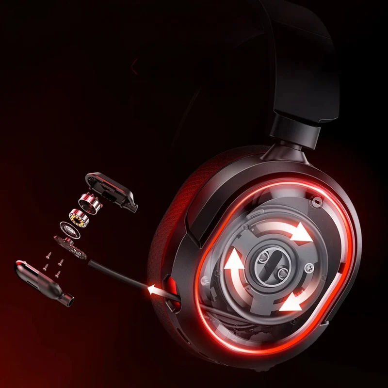 Casque PS5 sans-fil Picun G2 – Son Surround 7.1 & Autonomie 100H