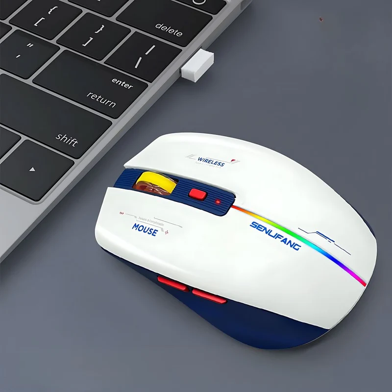 Souris Gamer Sans-fil Racing Edition RGB, 6 Boutons