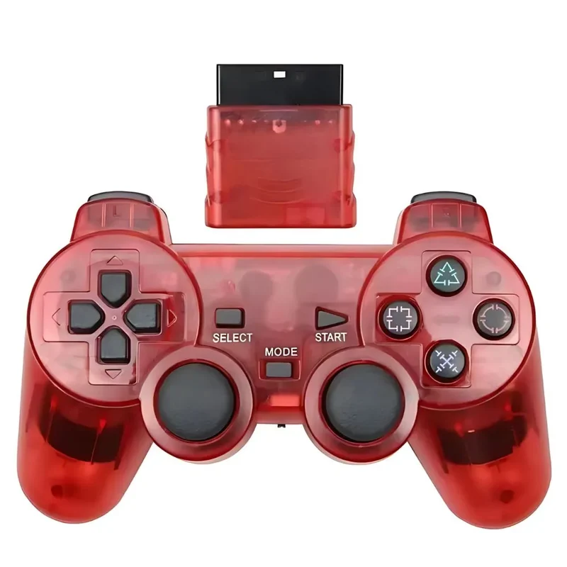 Manette PS2 Sans Fil avec Vibration – Immersion et Précision