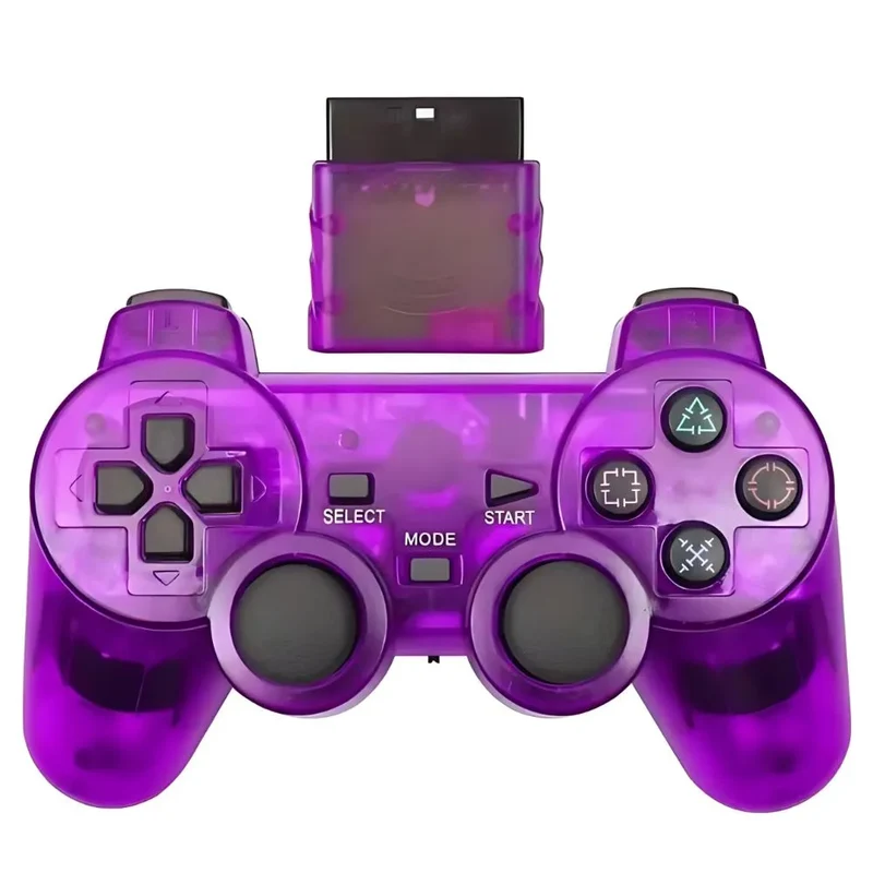 Manette PS2 Sans Fil avec Vibration – Immersion et Précision