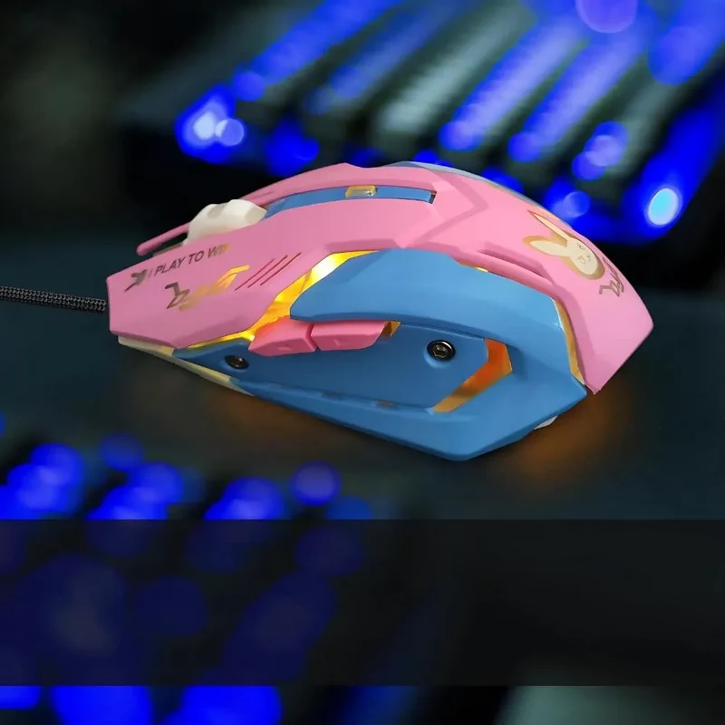 Souris Gamer Filaire 2400 DPI - Précision et Confort Silencieux