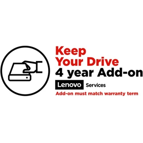 Lenovo Keep Your Drive (module complémentaire) - 4 ans - Service 5PS0D80901