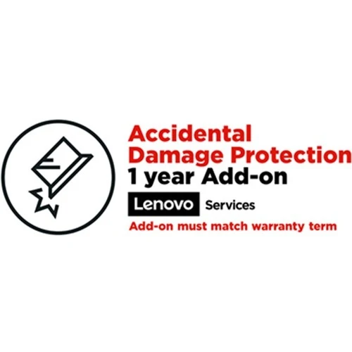Protection contre les dommages accidentels Lenovo (module complémentaire) - 1 ans - Service 5PS0V07090