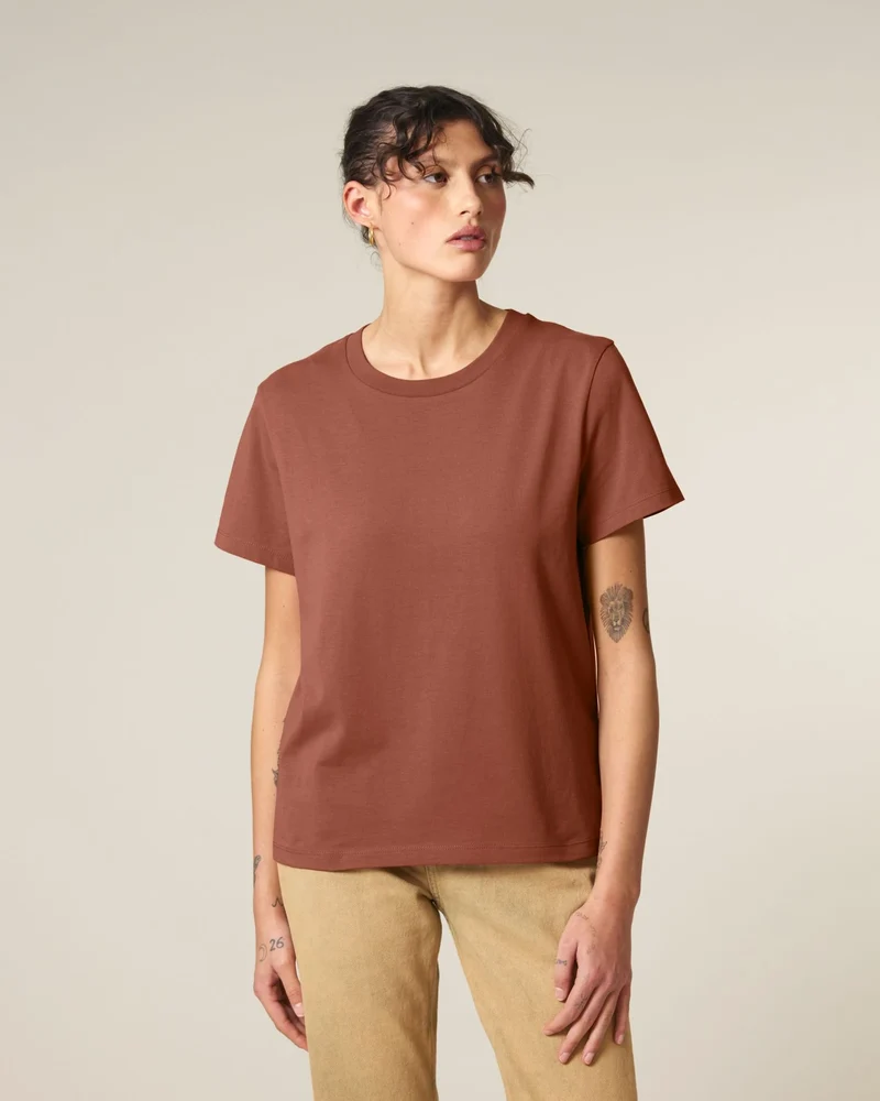 T-shirt femme coton bio Stanley/Stella Muser à personnaliser