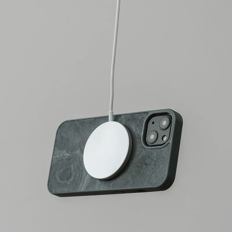 Étui pour iPhone 14 Plus MagSafe Pierre