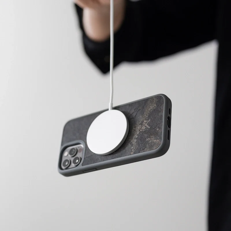 Étui pour iPhone 12 / 12 Pro MagSafe Pierre