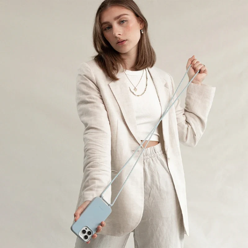 iPhone SE 2 /3 Chaîne pour téléphone portable Amovible