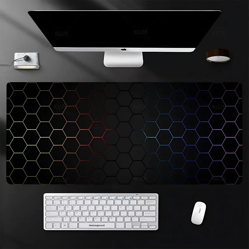 Tapis de Souris XXL Effet Lumière Design - Gamer