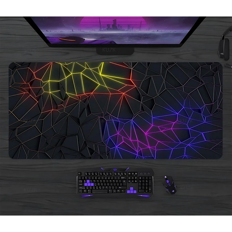 Tapis de Souris XXL Effet Lumière - Confort