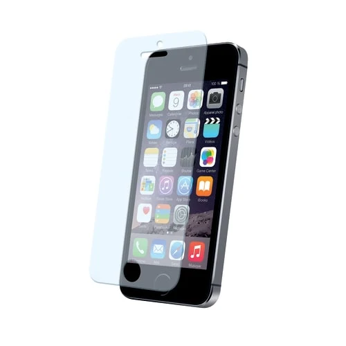 Protection en verre trempé pour iPhone 5 SE.