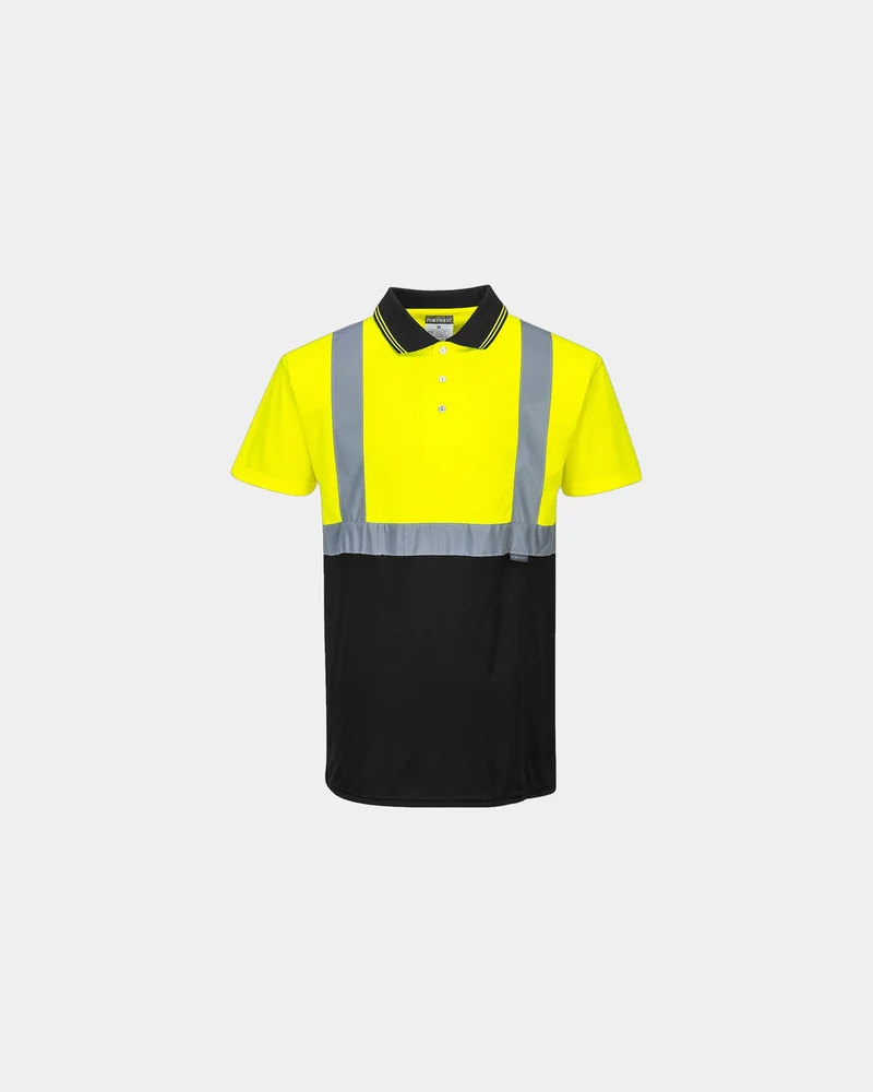 Polo HiVis Bicolore à personnaliser