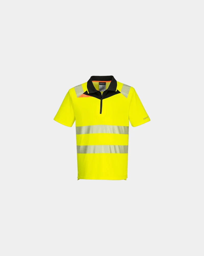 Polo haute visibilité polyester DX4 à personnaliser