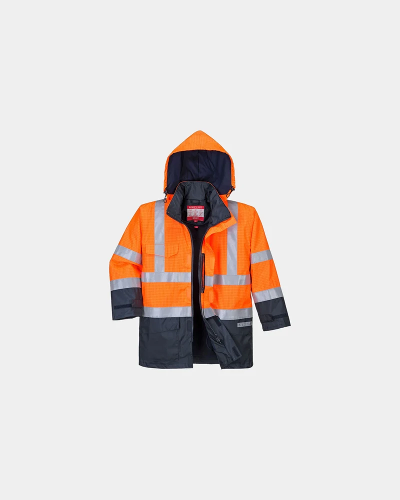 Parka Multi-risques HV Bizflame à personnaliser