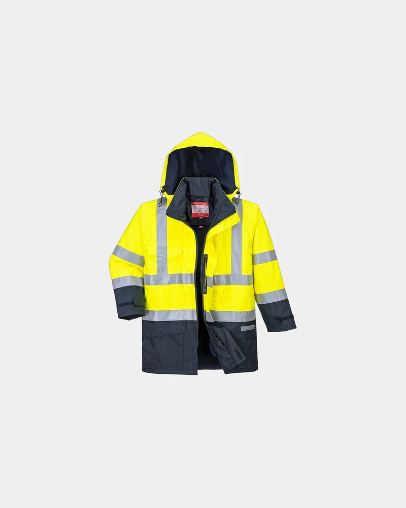 Parka Multi-risques HV Bizflame à personnaliser