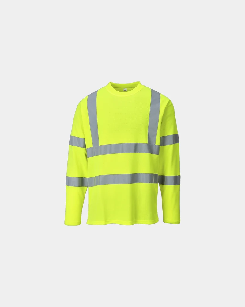 T-shirt Hi-Vis manches longues à personnaliser