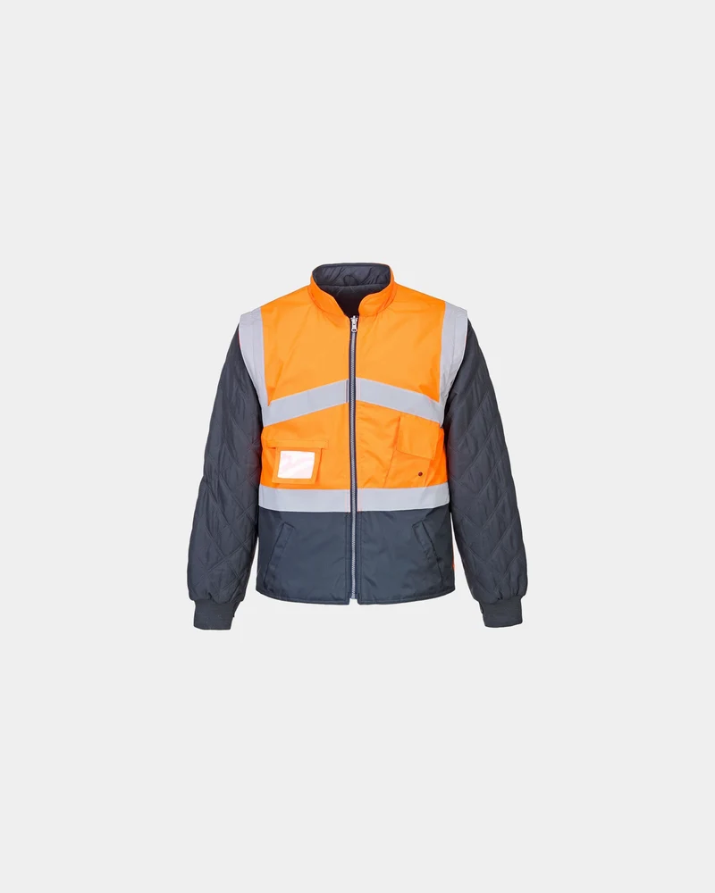Gilet Hivis bicolore à personnaliser