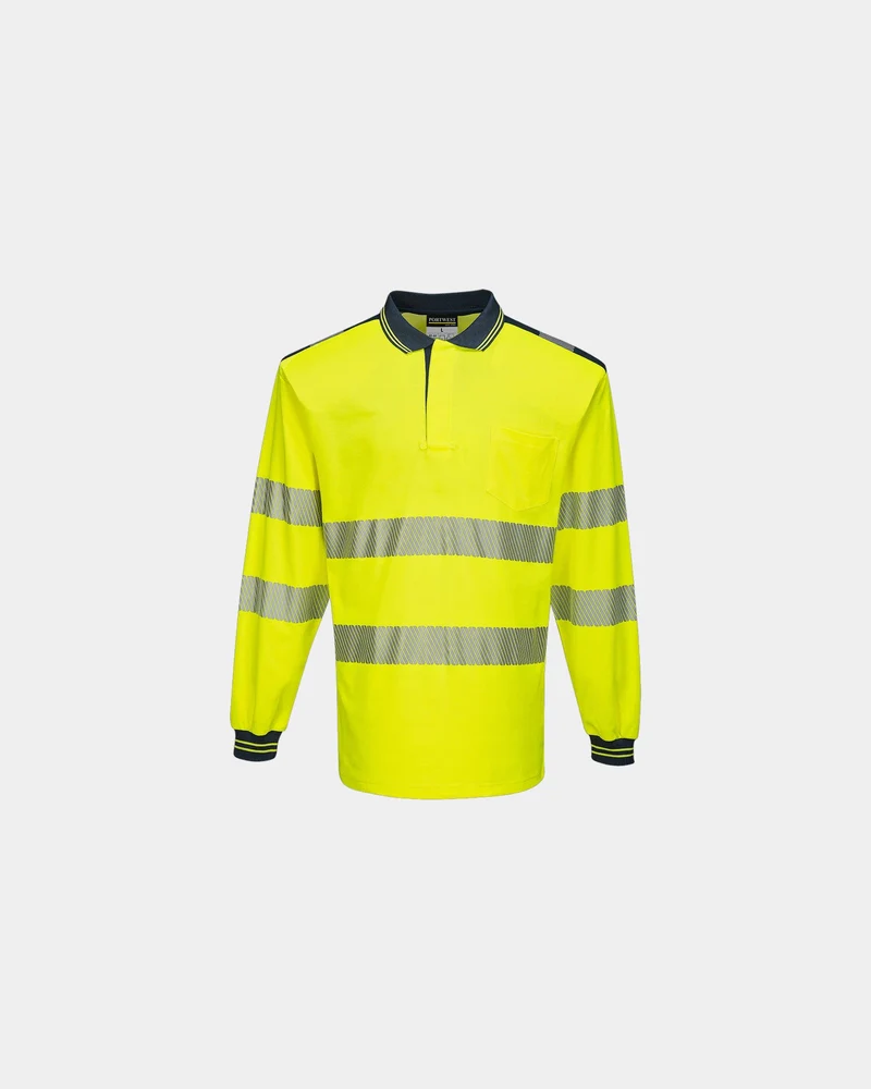 Polo haute visibilité coton PW3 à personnaliser