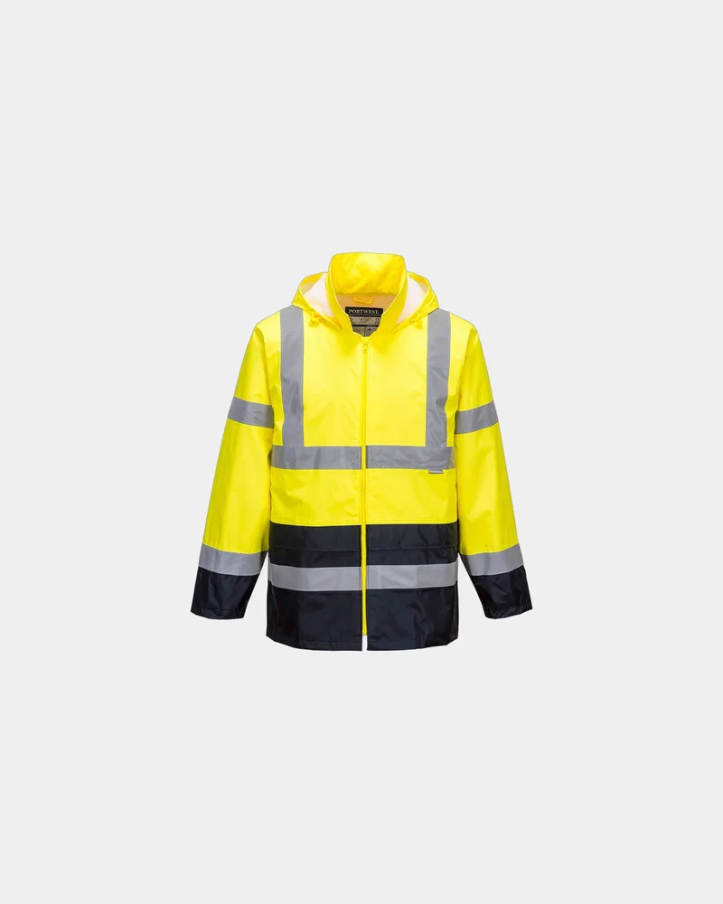 Veste de pluie bicolore à personnaliser