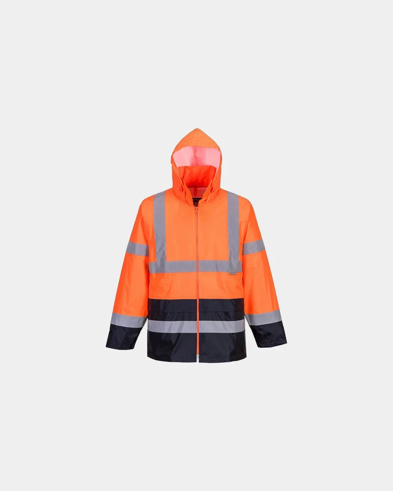 Veste de pluie bicolore à personnaliser