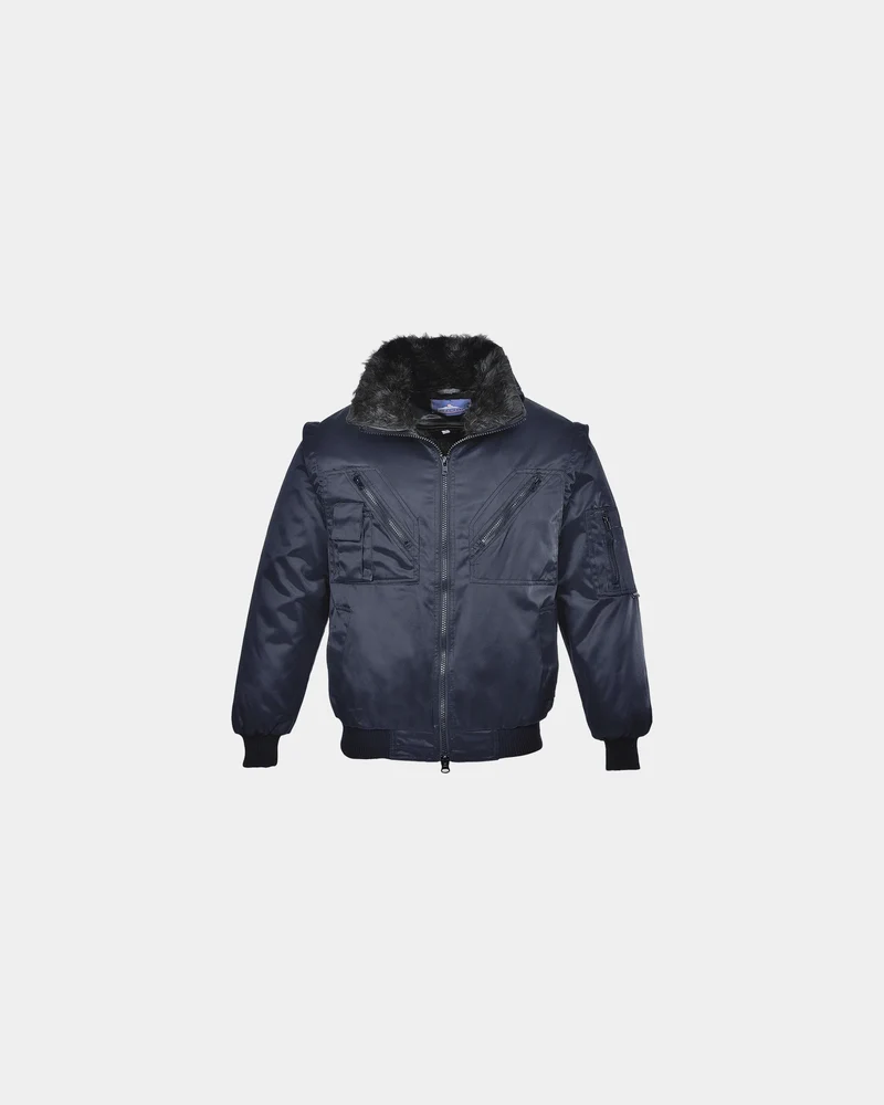 Blouson pilote 4 en 1 à personnaliser