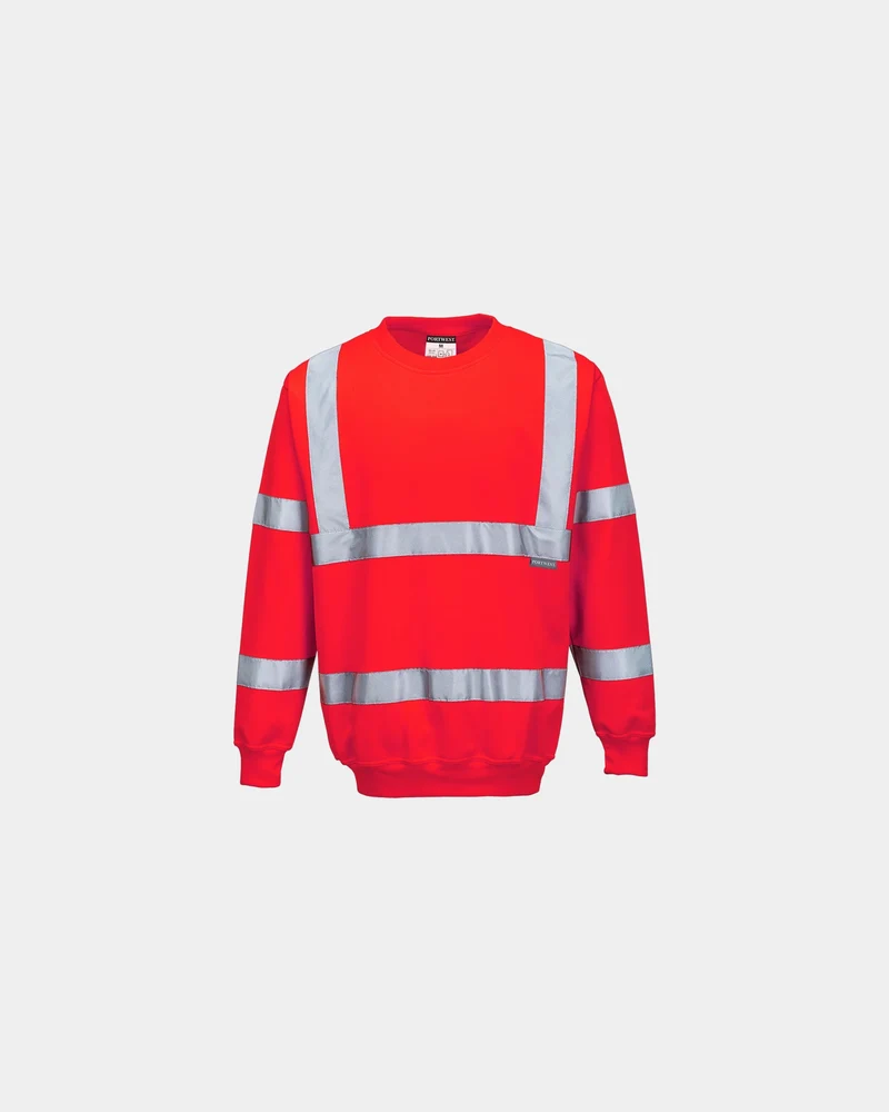 Sweatshirt haute visibilité à personnaliser