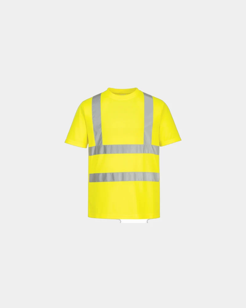 T-shirt haute visibilité polyester à personnaliser