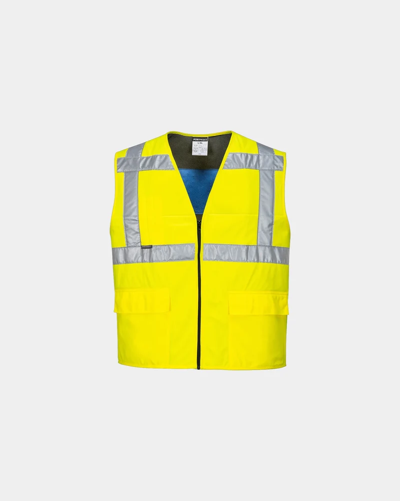 Gilet HV rafraîchissant à personnaliser