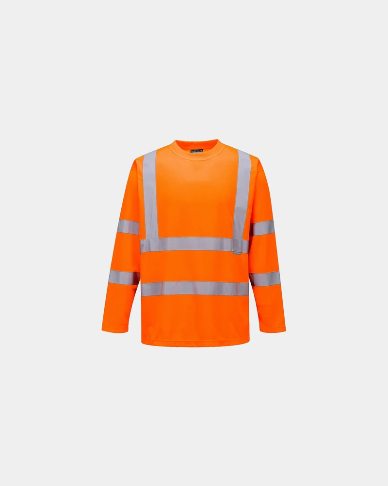 T-shirt polyester HiVis manches longues à personnaliser