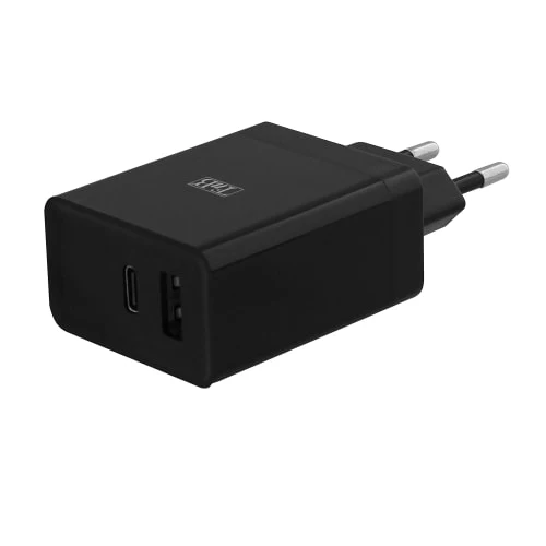 Chargeur secteur 1 USB Type-C Power Delivery + USB-A 30W