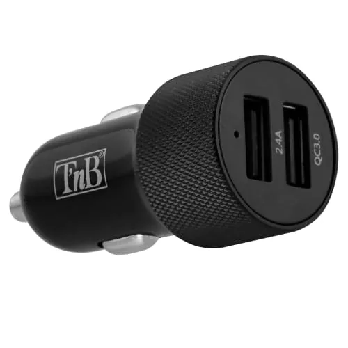 Support charge à induction 10W aimanté ventouse et grille d'aération Premium