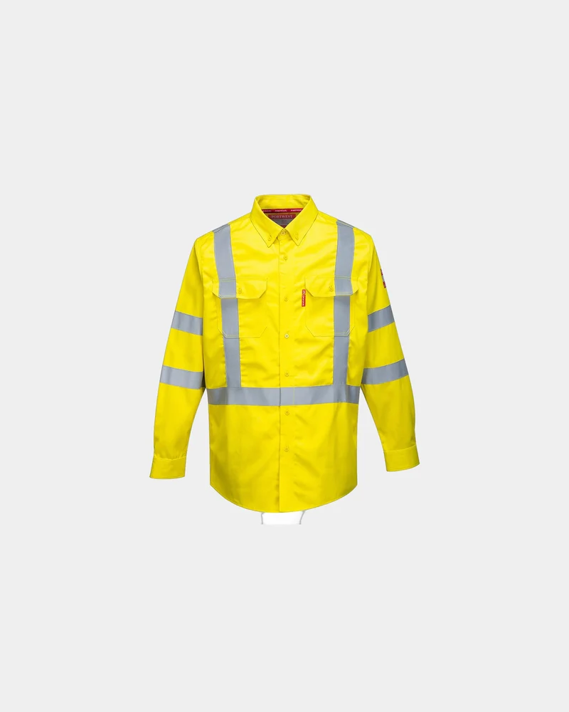 Chemise haute visibilité personnalisable à personnaliser