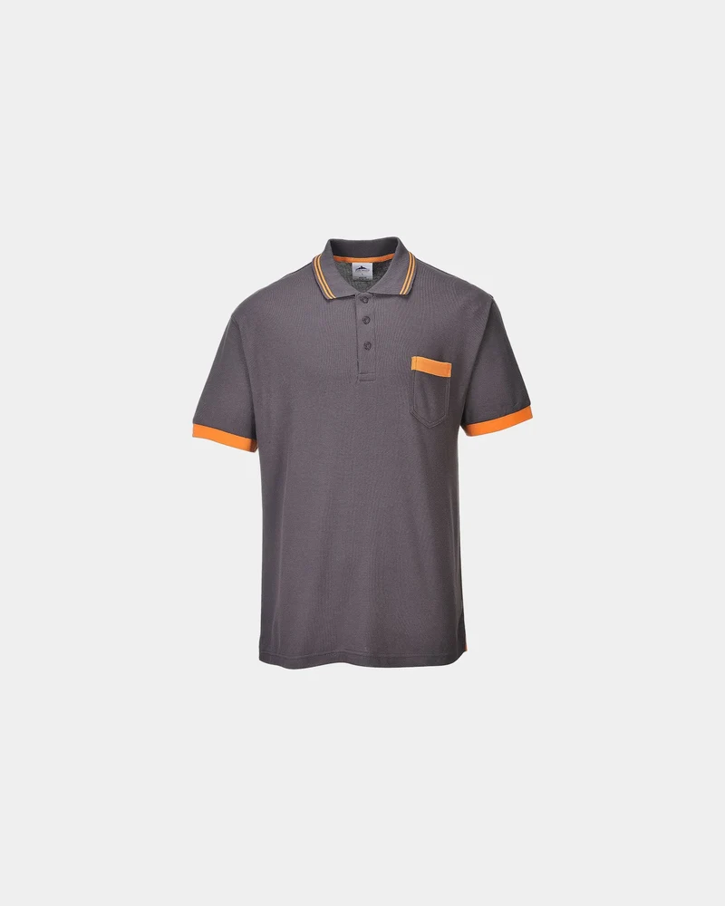 Polo Texo Contrast à personnaliser