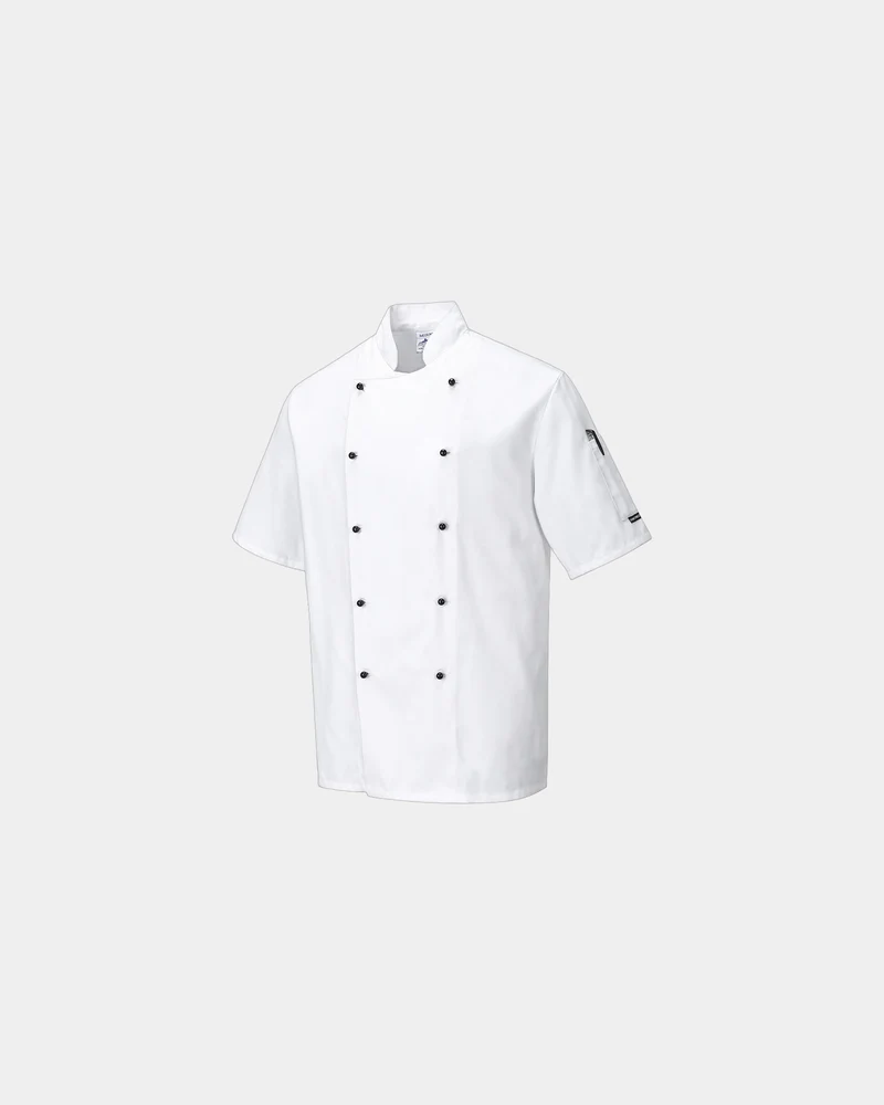 Veste cuisine tissu facile d'entretien Kent à personnaliser