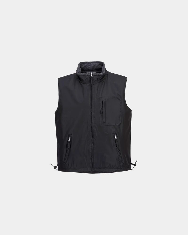 Gilet bodywarmer réversible polyester à personnaliser