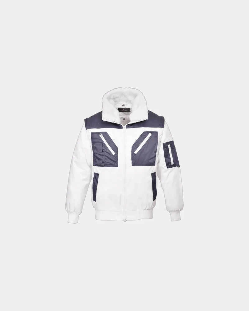 Blouson Pilote bicolore à personnaliser