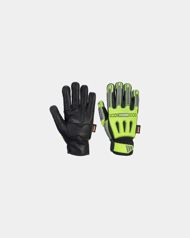 Gant hiver cuir de chèvre R3 Impact à personnaliser