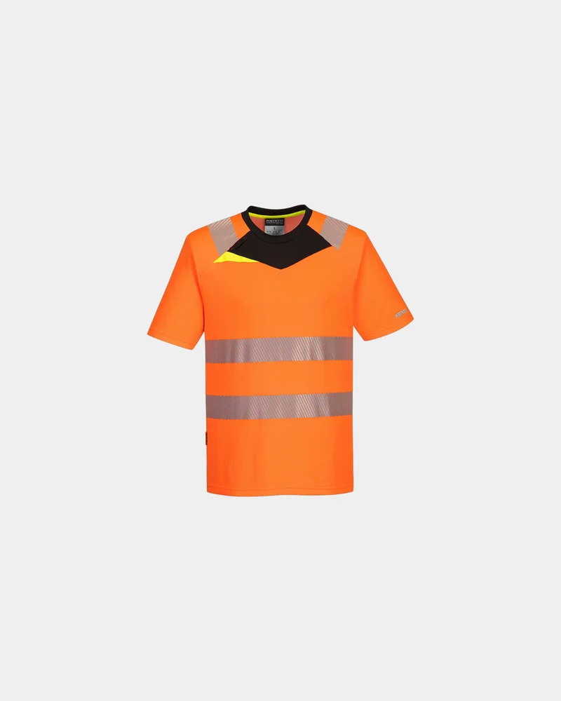 T-shirt haute visibilité respirant à personnaliser