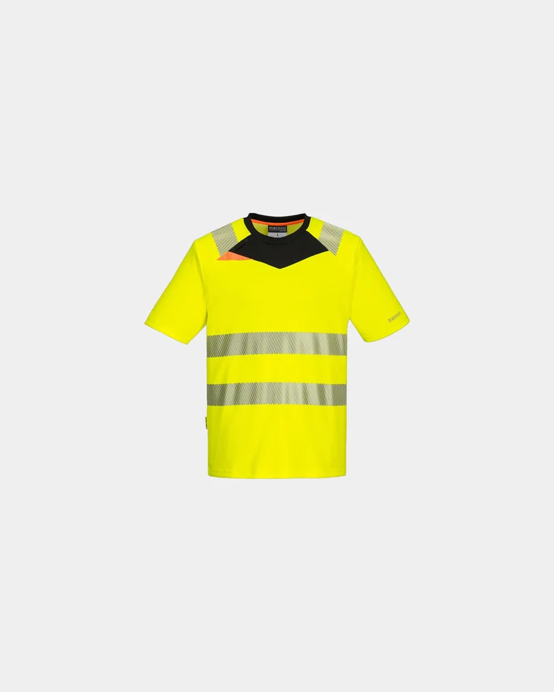 T-shirt haute visibilité respirant à personnaliser