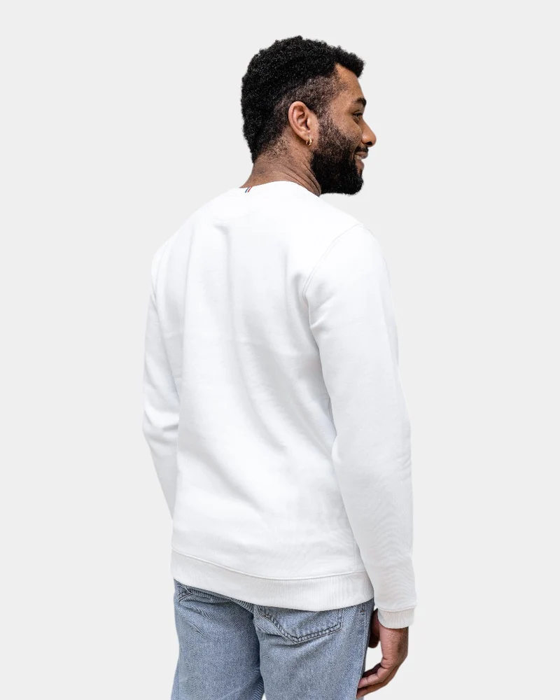 Sweat molletonné homme Made in France à personnaliser