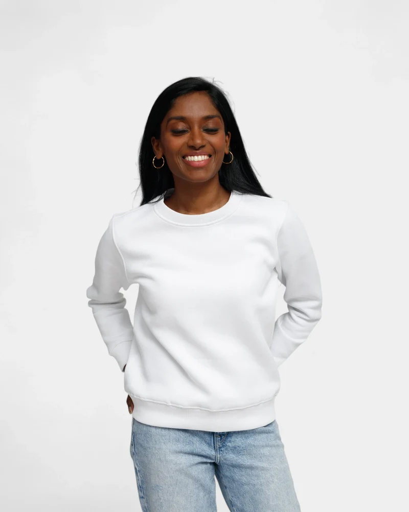 Sweat molletonné femme Made in France à personnaliser