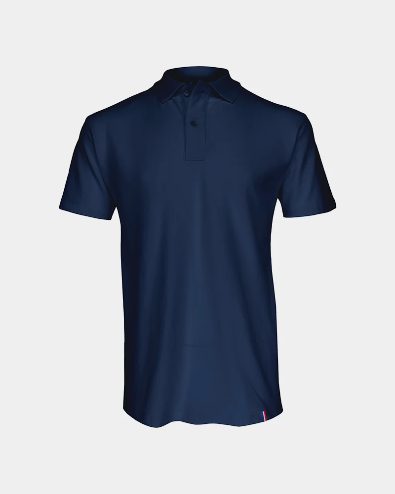 Polo pour homme Made in France personnalisable