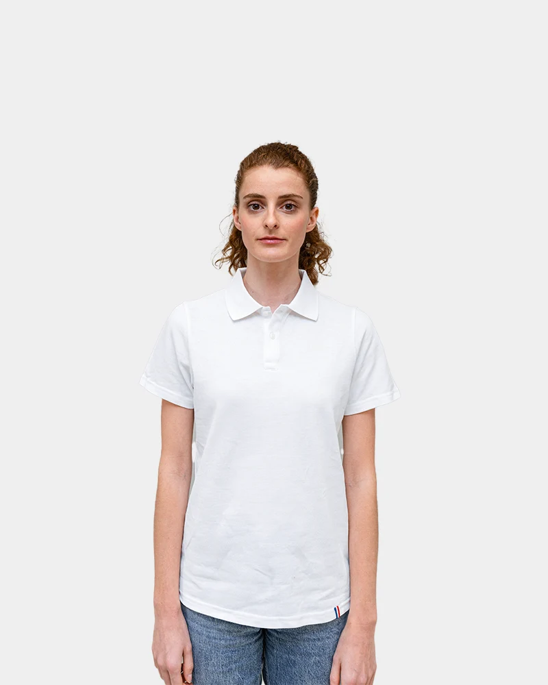 Polo pour femme Made in France personnalisable
