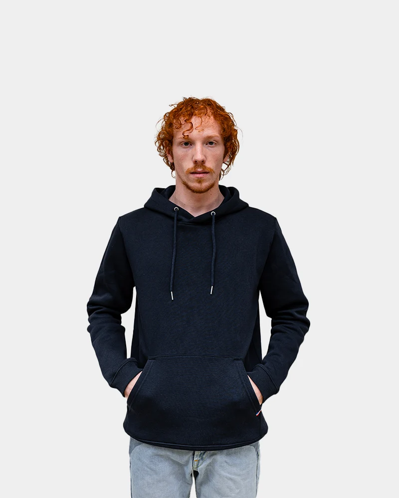 Hoodie pour homme Made in France personnalisable