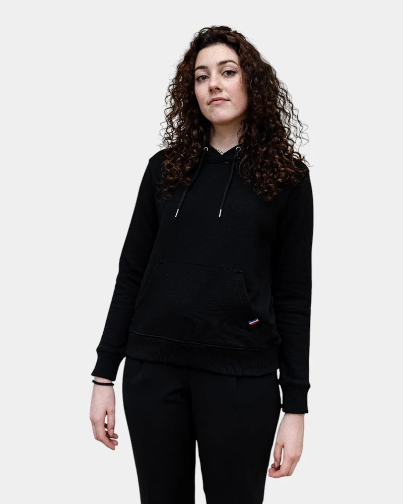 Hoodie pour femme Made in France personnalisable