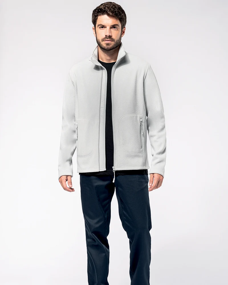 Veste micropolaire éco-responsable à personnaliser