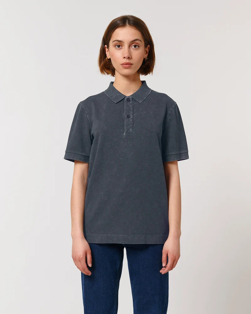Polo vintage unisexe à personnaliser