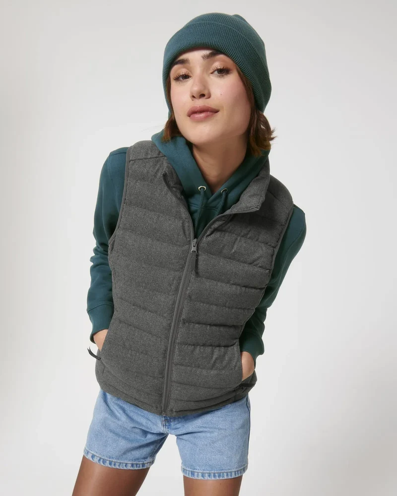 Veste matelassée polyester recyclé Stanley/Stella Climber à personnaliser
