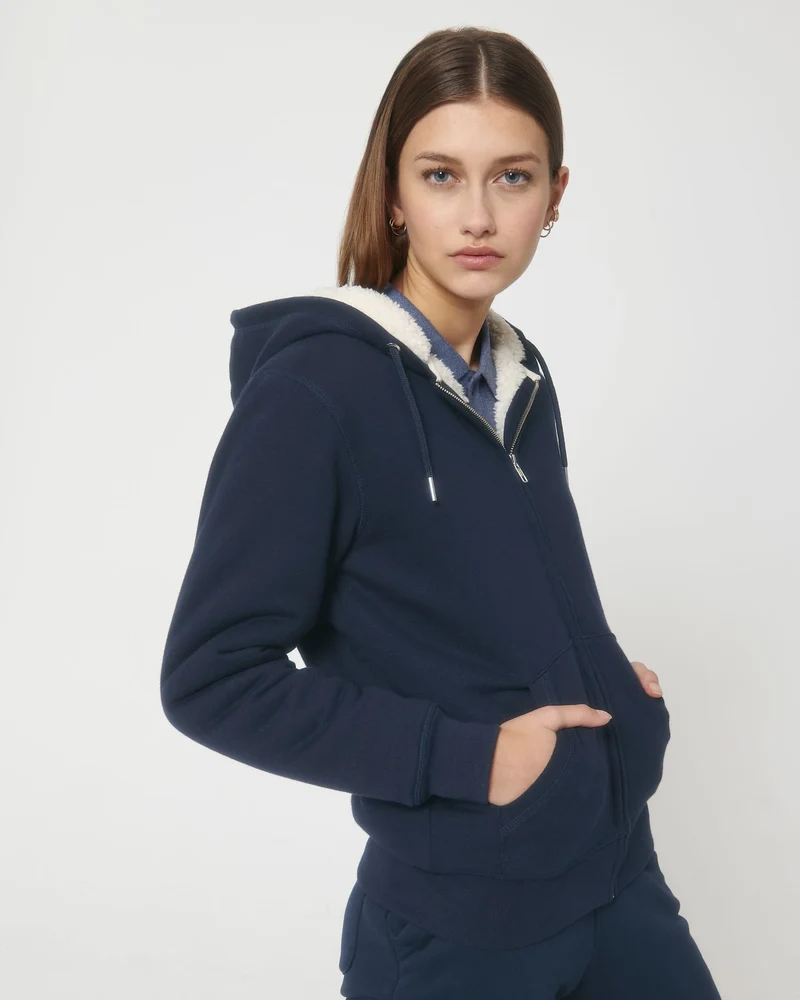 Sweat à capuche zippé unisexe Stanley/Stella Hygger à personnaliser